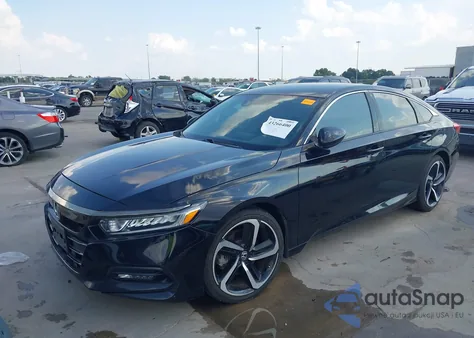 2019 Honda Accord Sport z USA, uszkodzony, nr VIN 1HGCV1F36KA056528